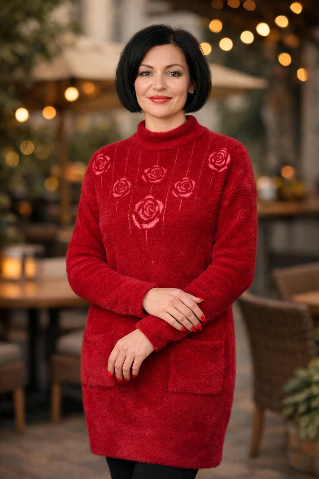 Жіноча туніка H770 Червона