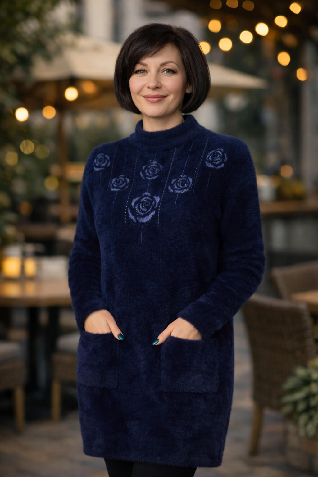 Жіноча туніка H770 Чорна