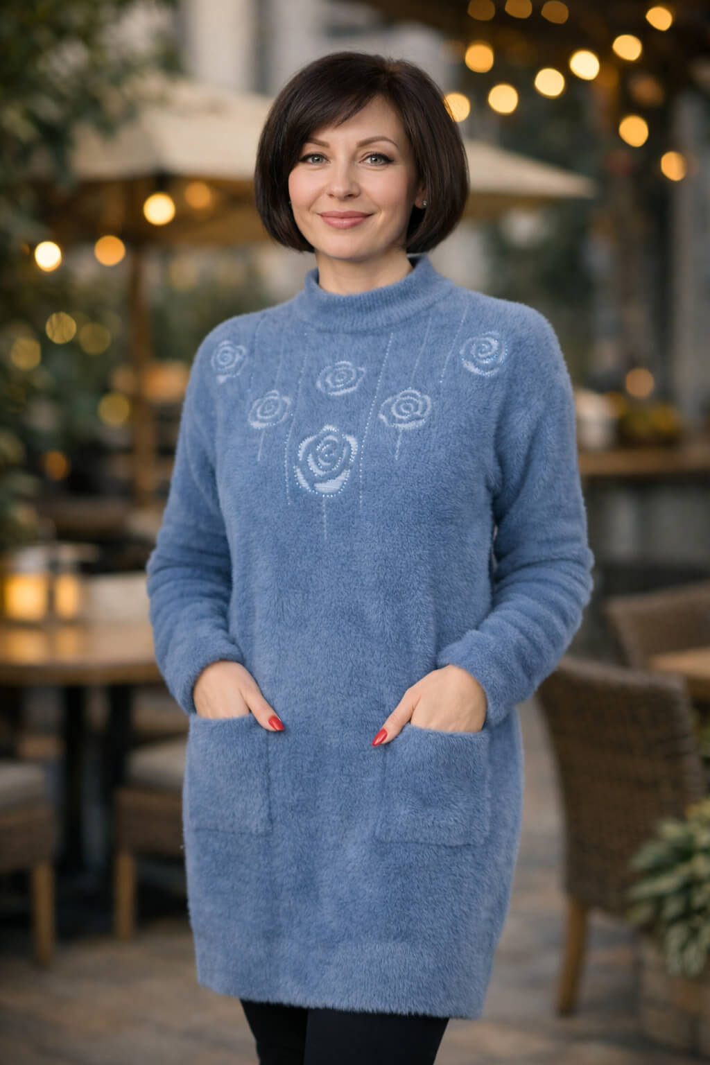 Жіноча туніка H770 Джинсова