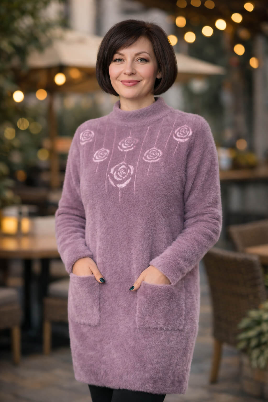 Жіноча туніка H770 Латте