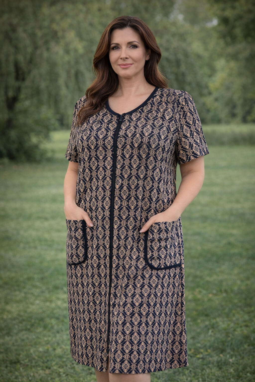 Трикотажний халат HL176