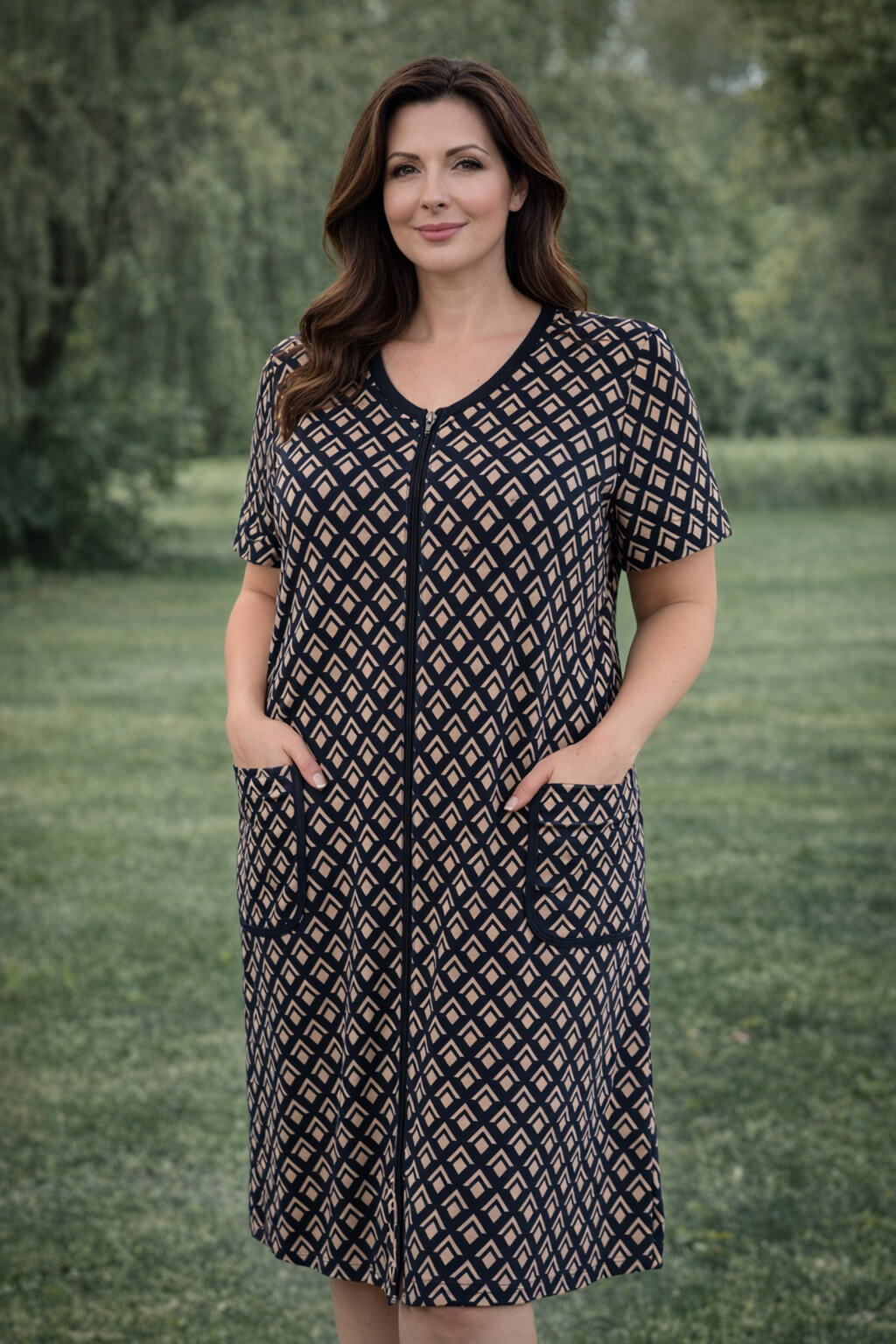 Трикотажний халат HL183