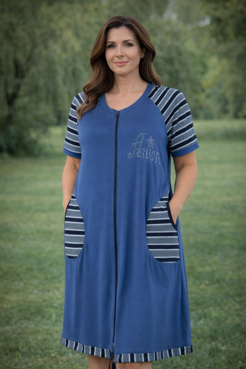 Трикотажний халат HL32-9