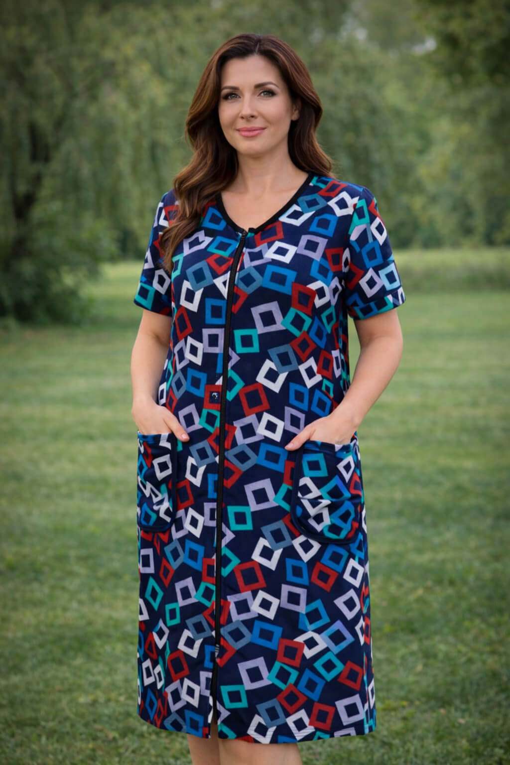 Трикотажний халат HL187