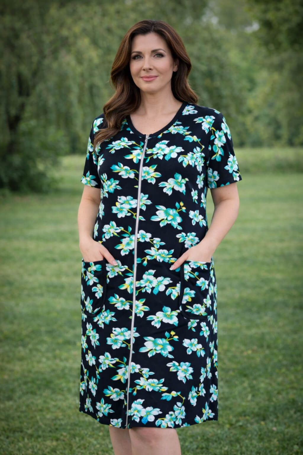 Трикотажний халат HL053