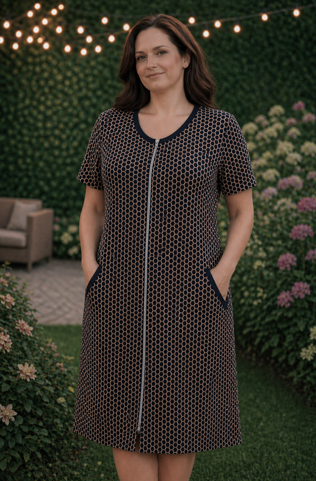 Трикотажний халат HL043